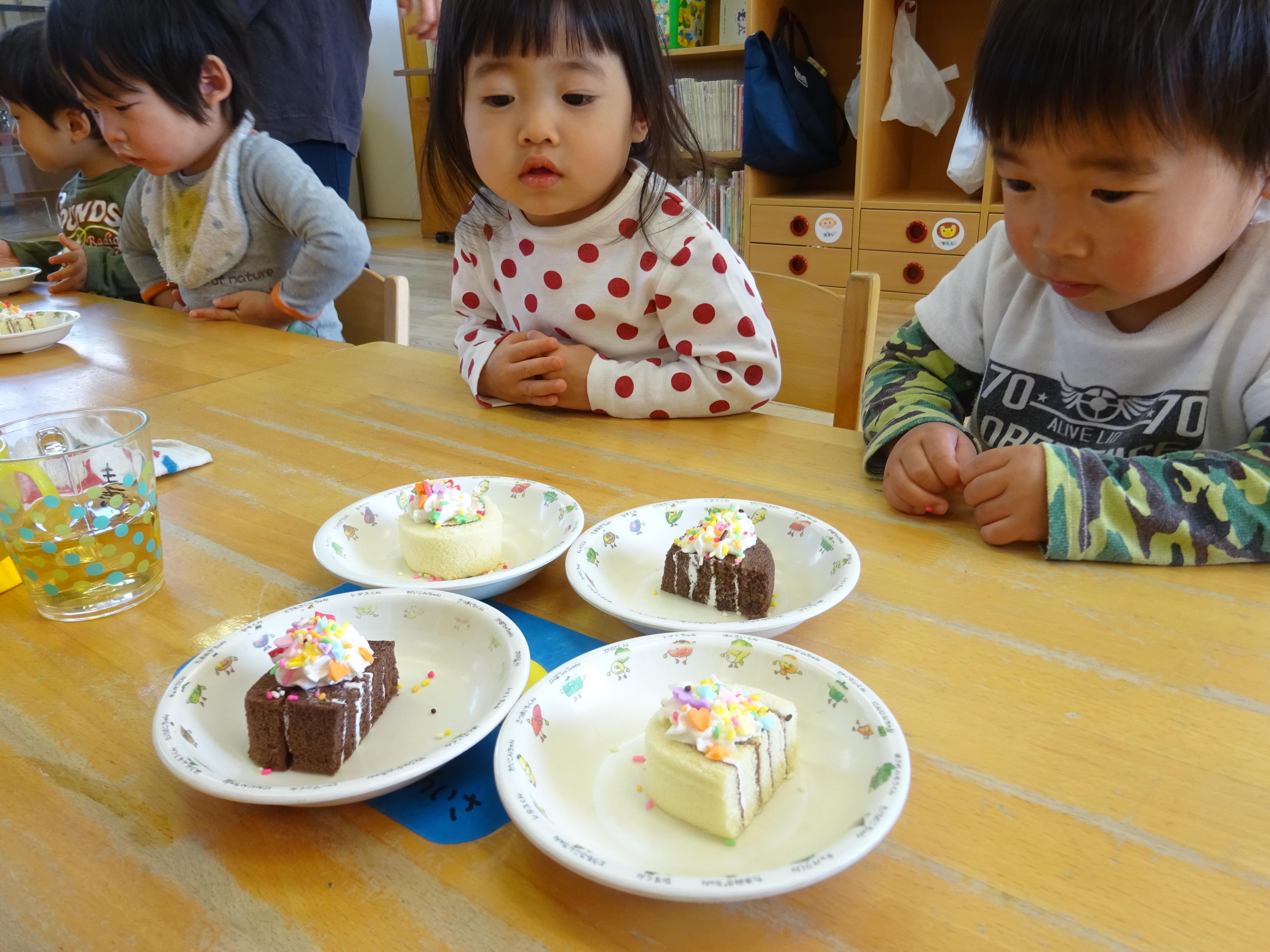 大きくなったね！ひまわりぐみ
～今日はホワイトデーだからクッキングしちゃった❤～