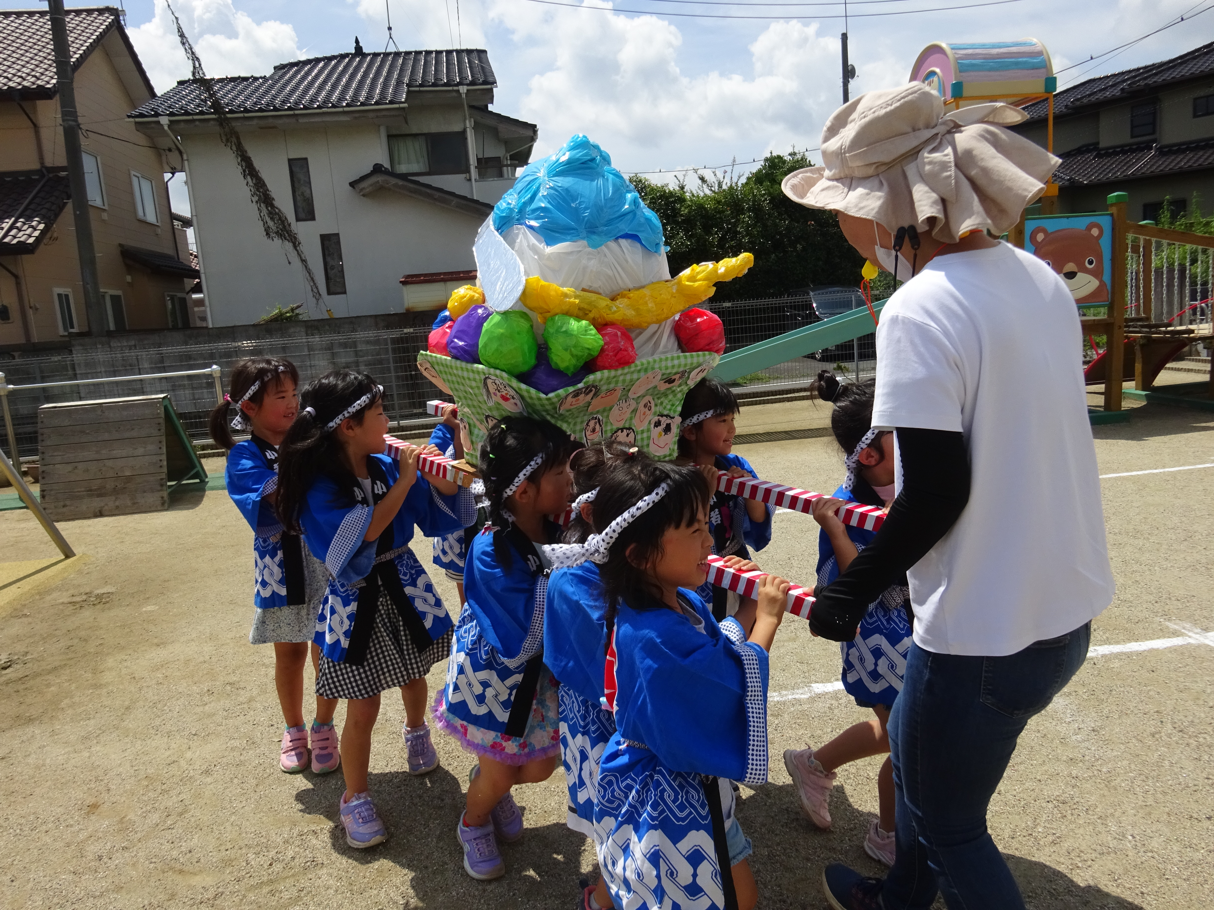 夏祭りごっこ★