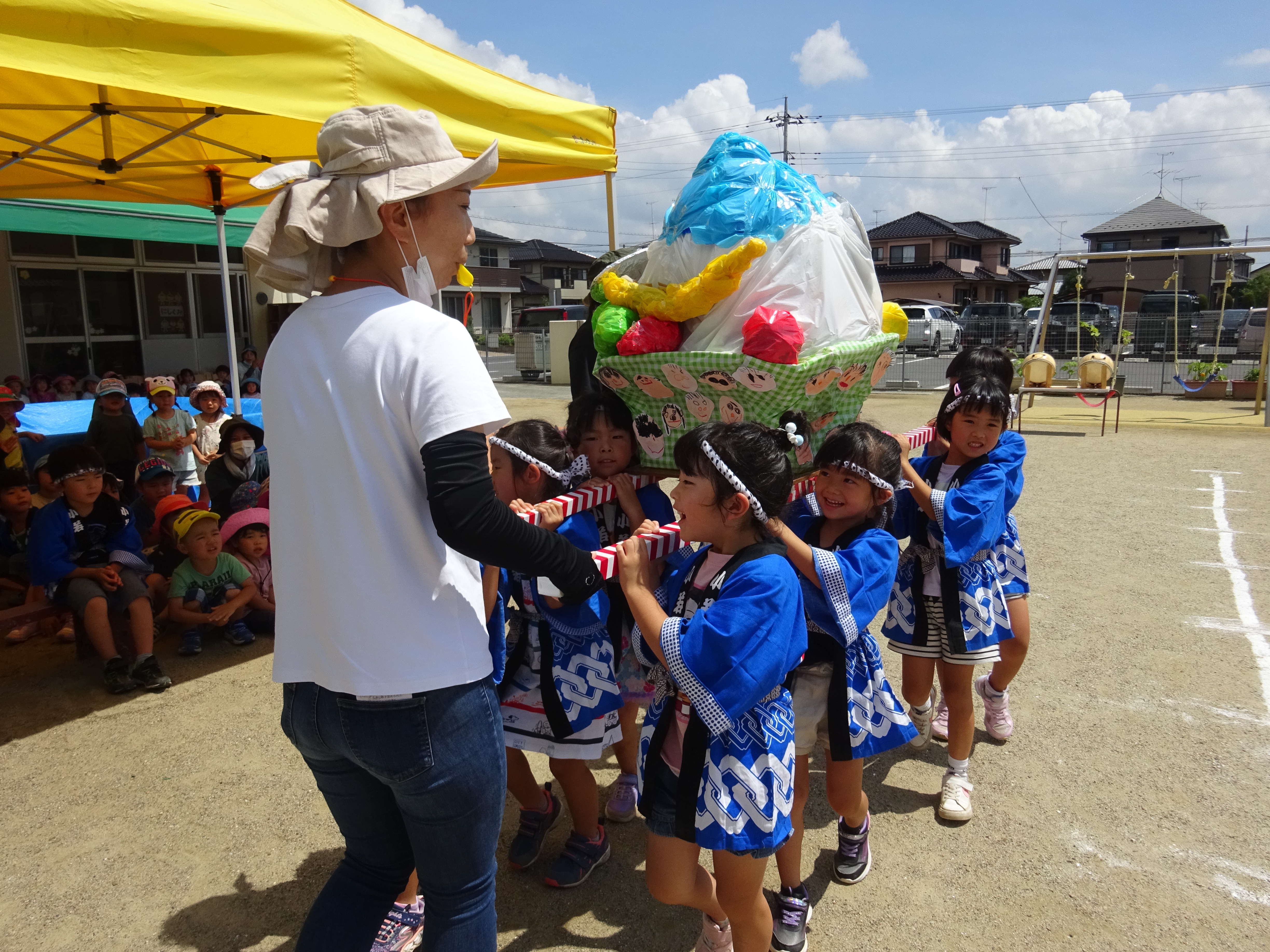 夏祭りごっこ★