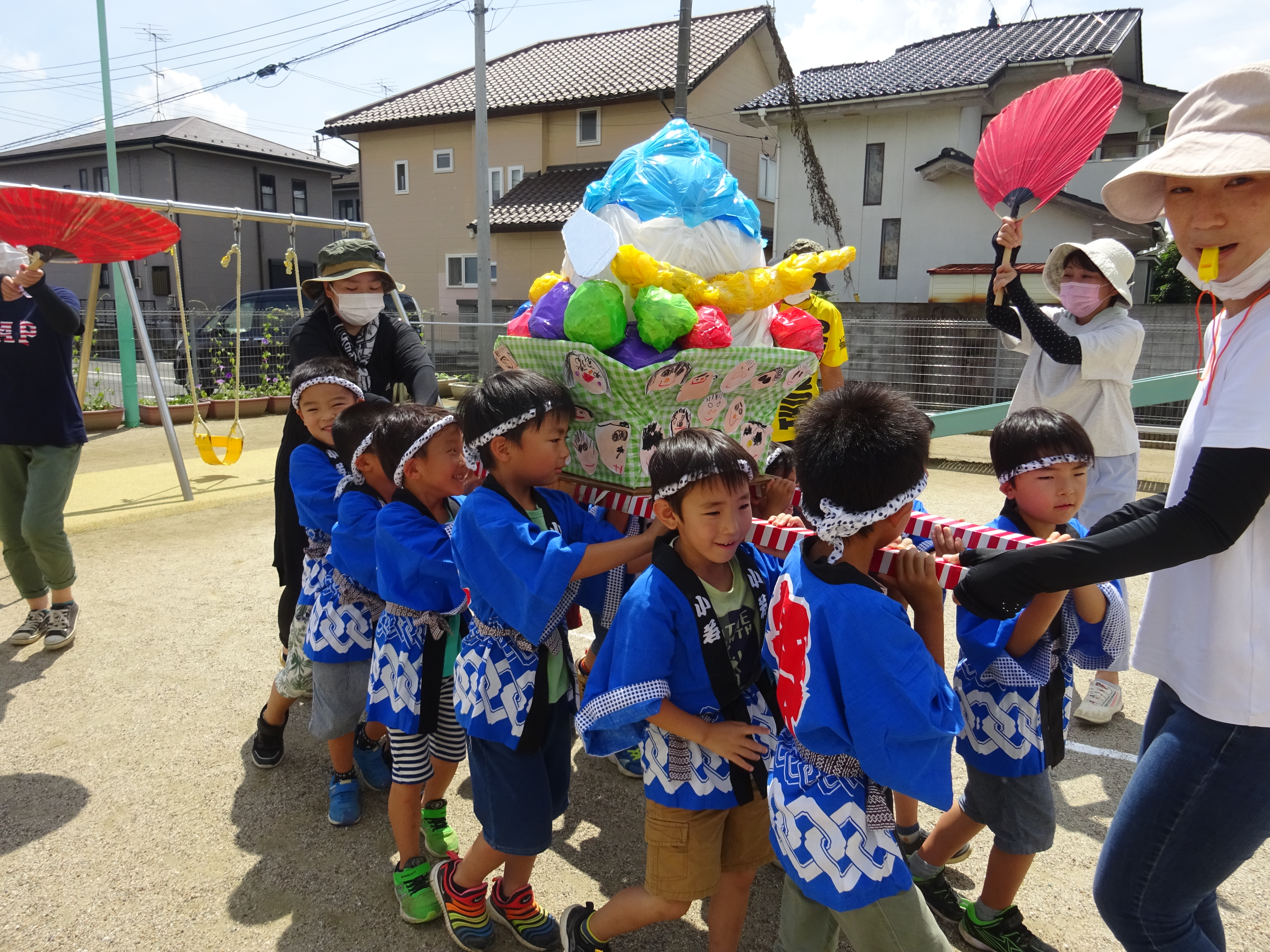 夏祭りごっこ★