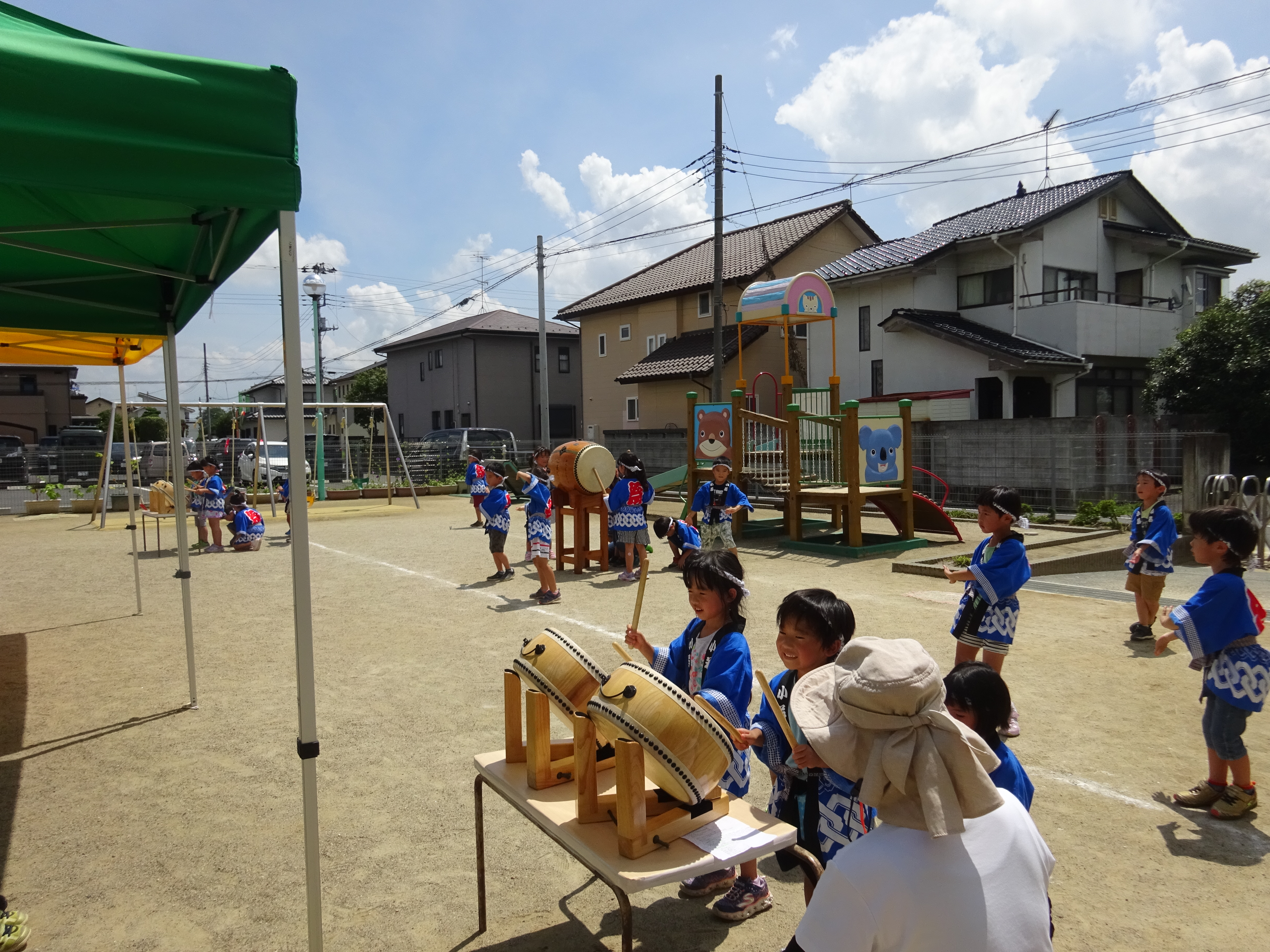 夏祭りごっこ★