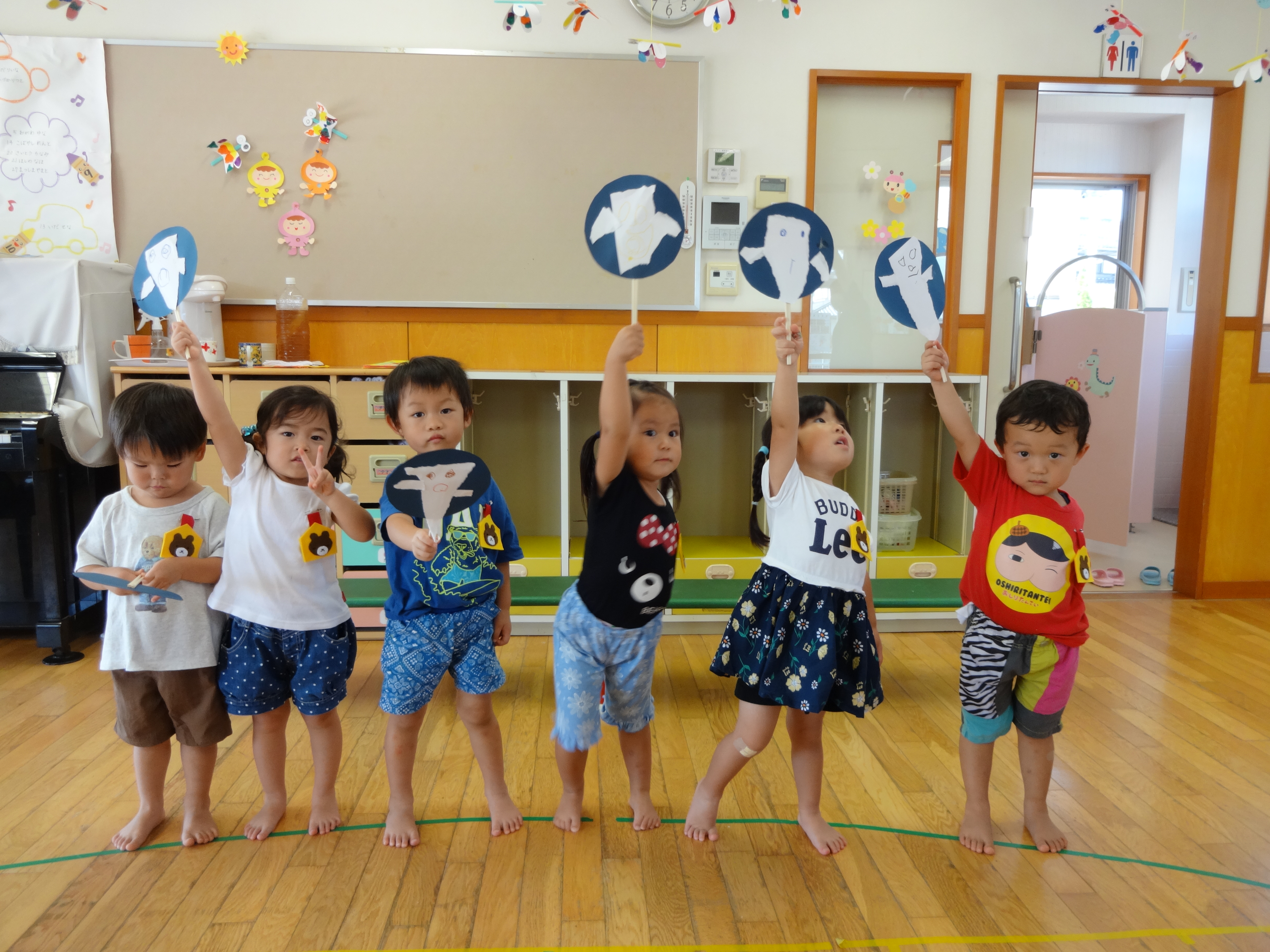★８，９月生まれ誕生会★たんぽぽ・ひまわり・にじ