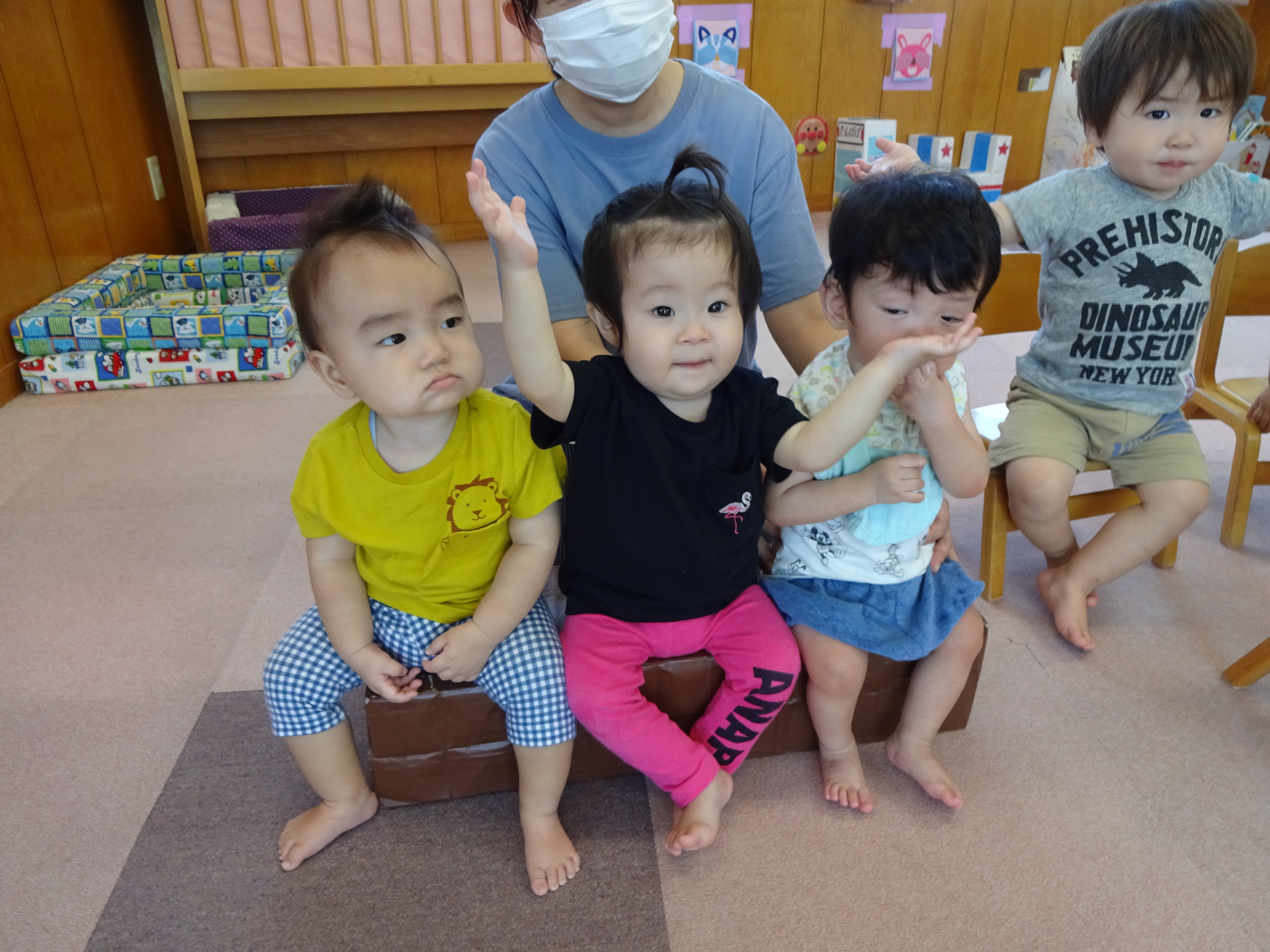 ★８，９月生まれ誕生会★たんぽぽ・ひまわり・にじ