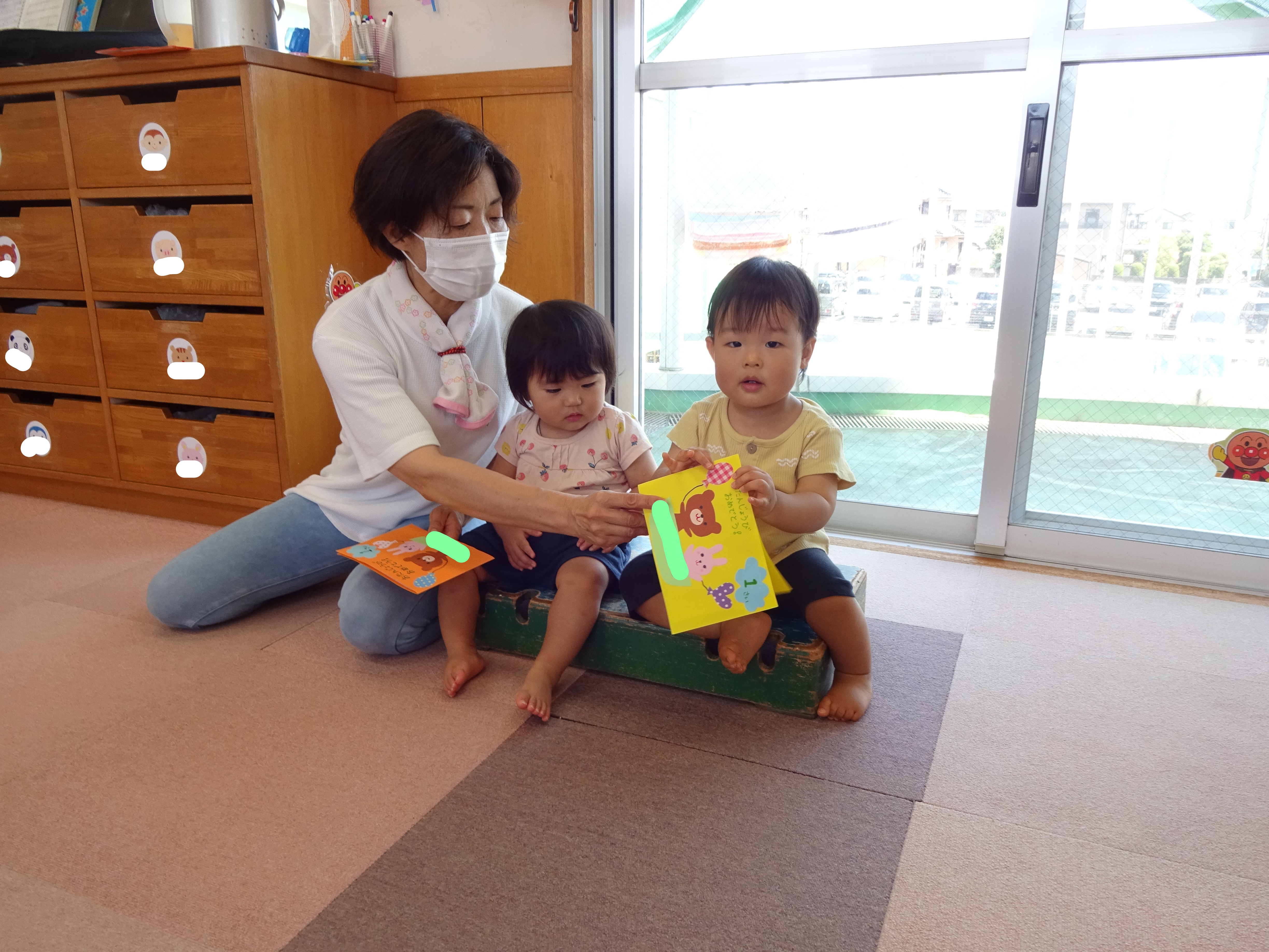 ★８，９月生まれ誕生会★たんぽぽ・ひまわり・にじ
