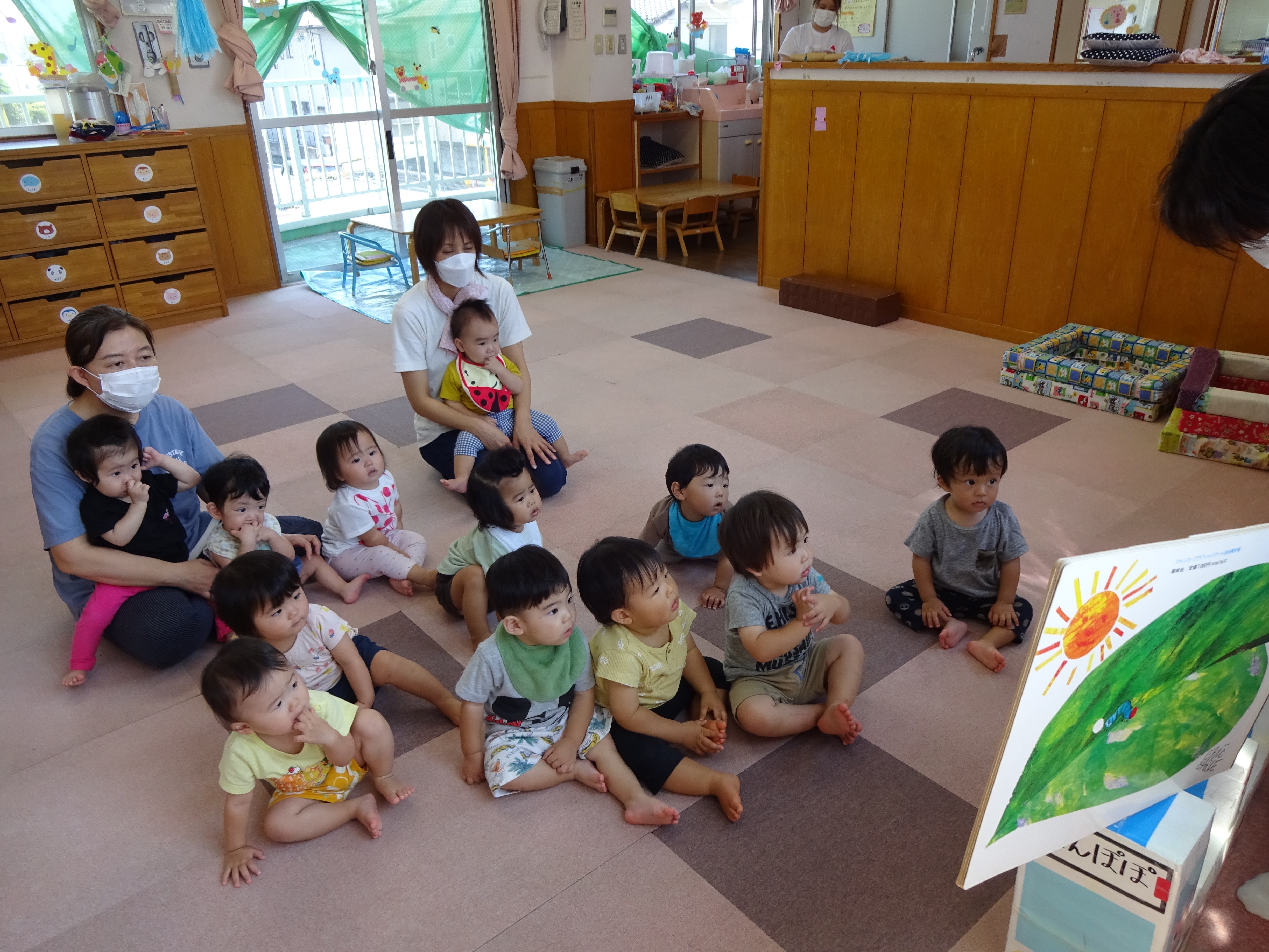 ★８，９月生まれ誕生会★たんぽぽ・ひまわり・にじ
