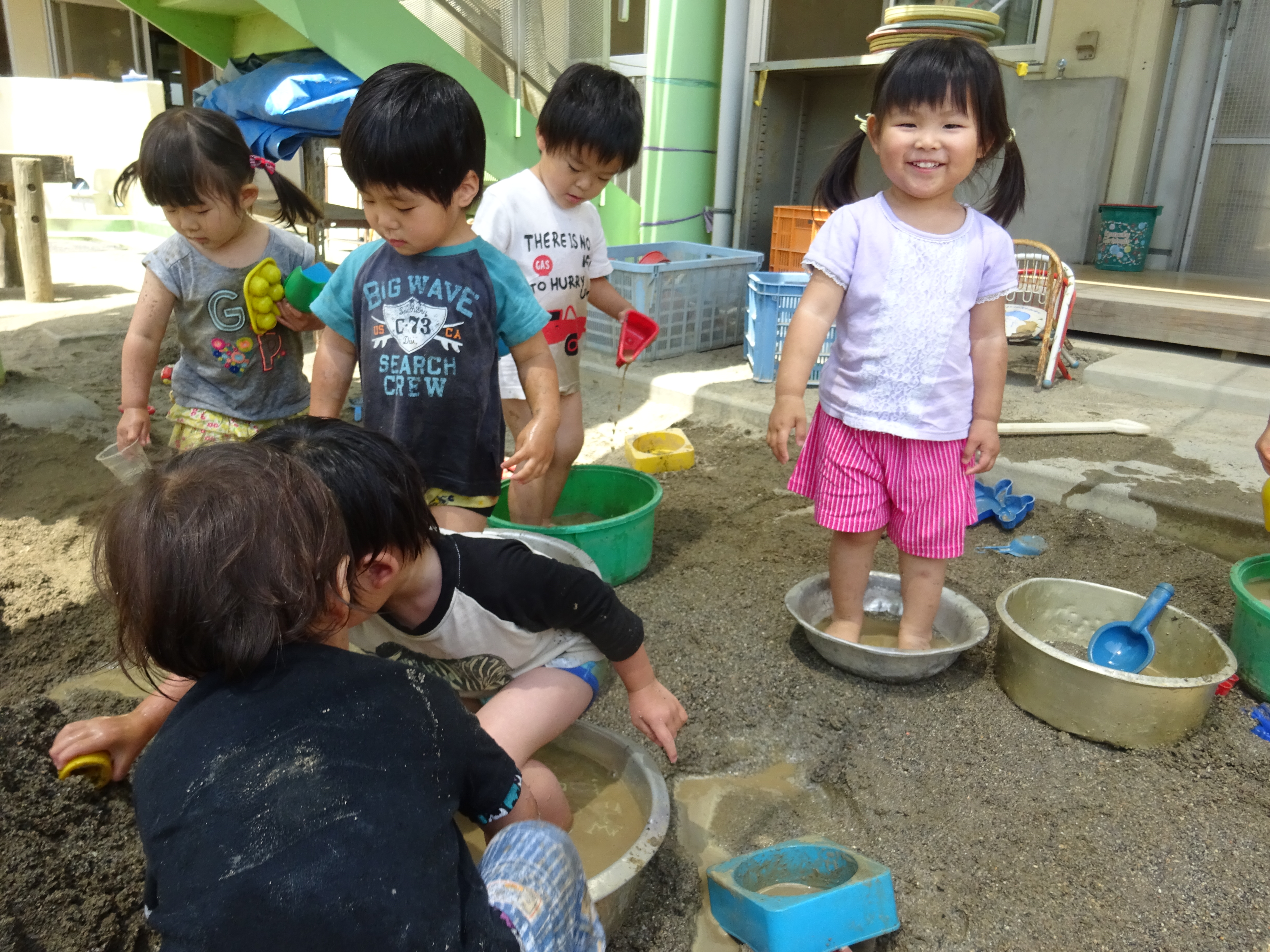 どろんこあそび☆にじぐみ