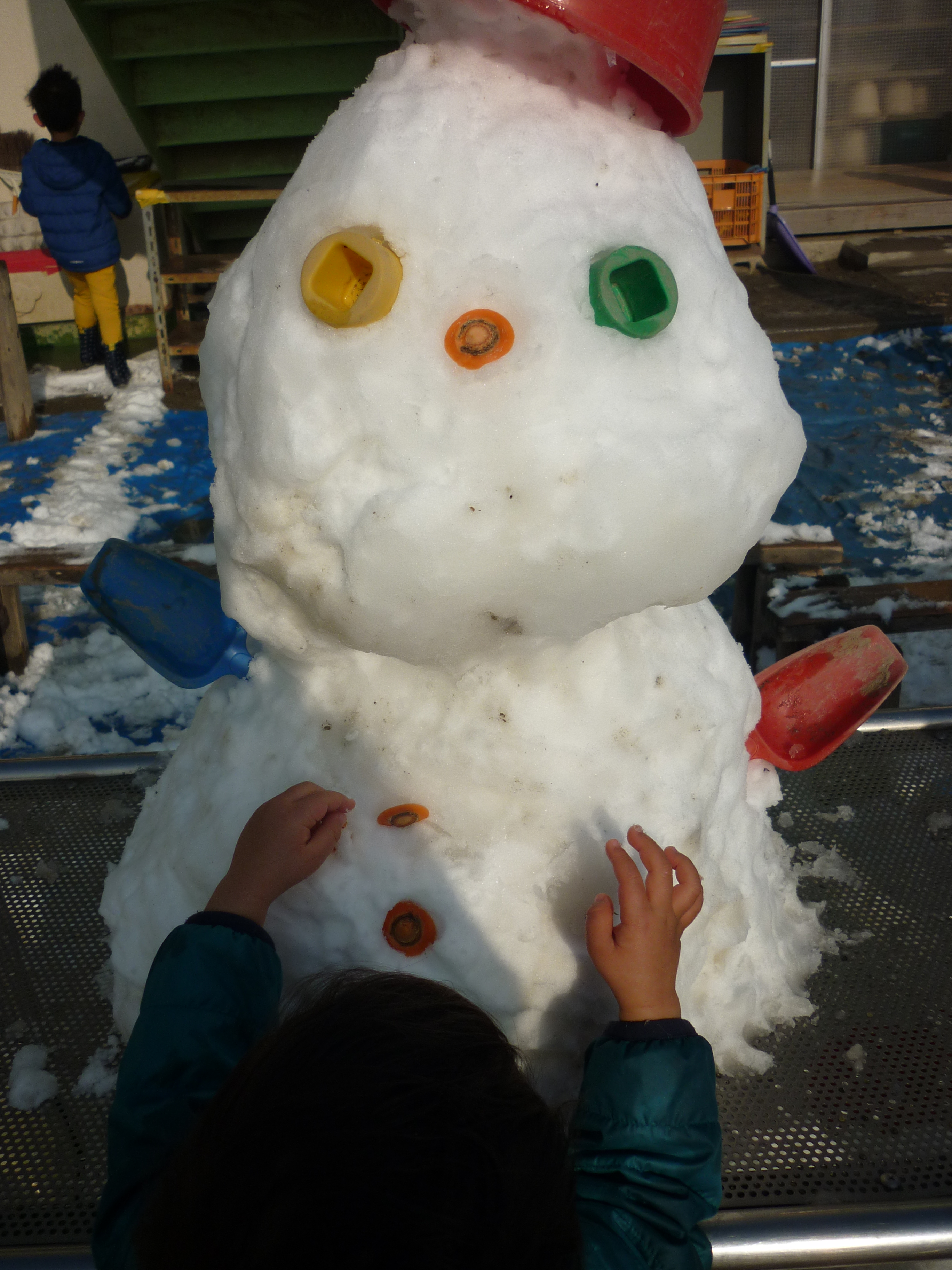 雪あそび！
製作～ひまわり組～