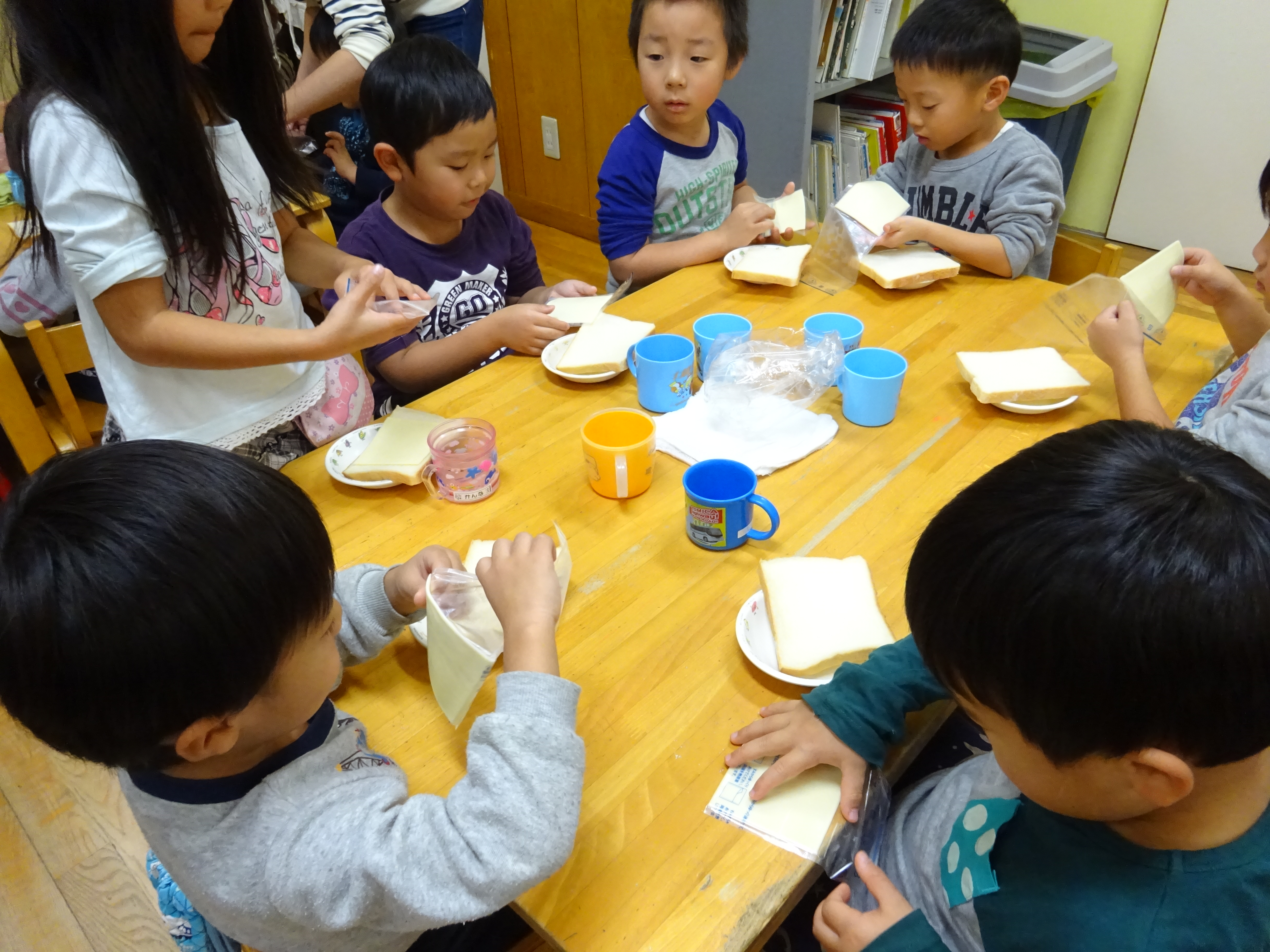 食育の日『オープンサンドを作ろう！』