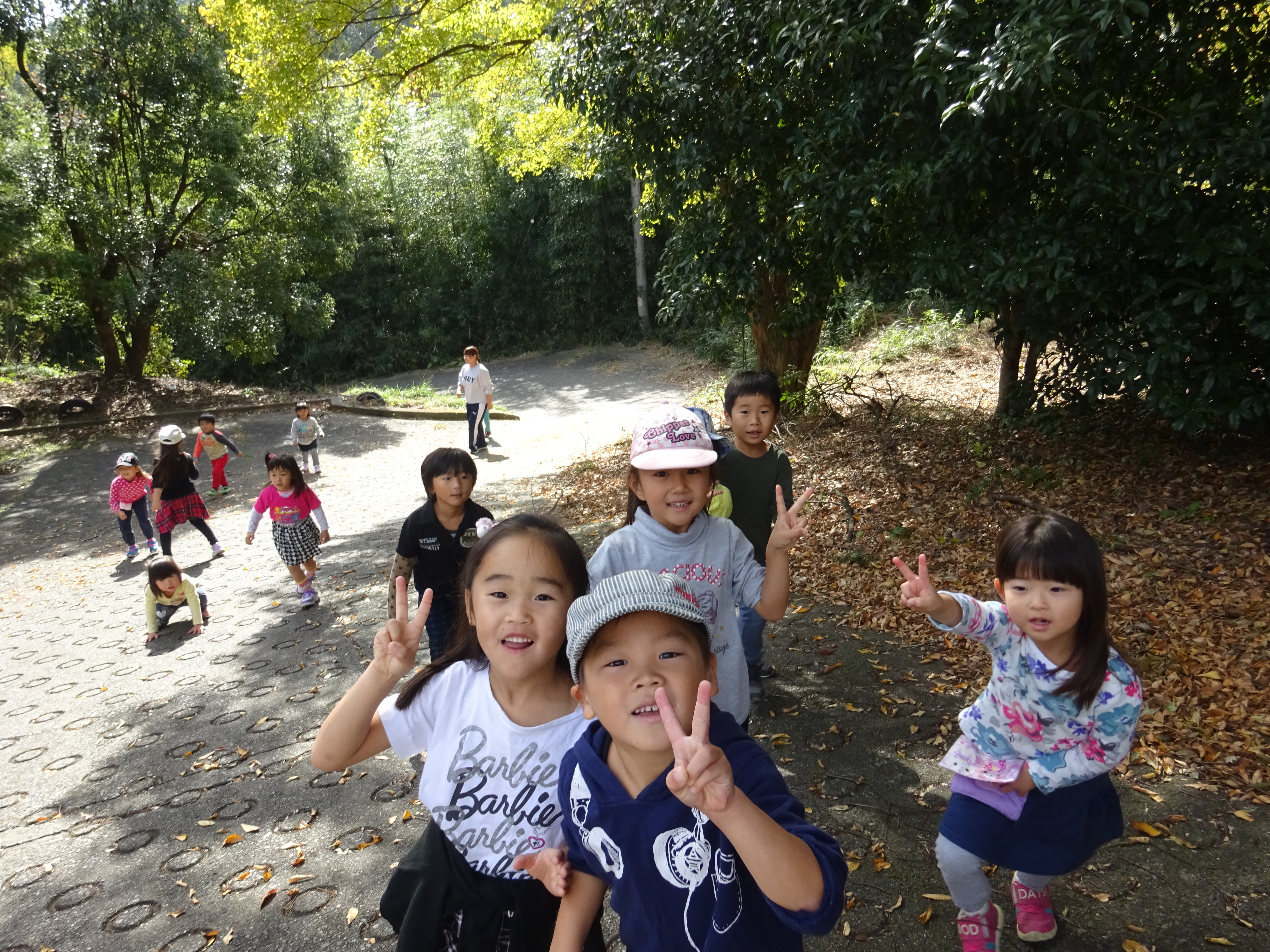 金山遠足☆たいよう組・つき組