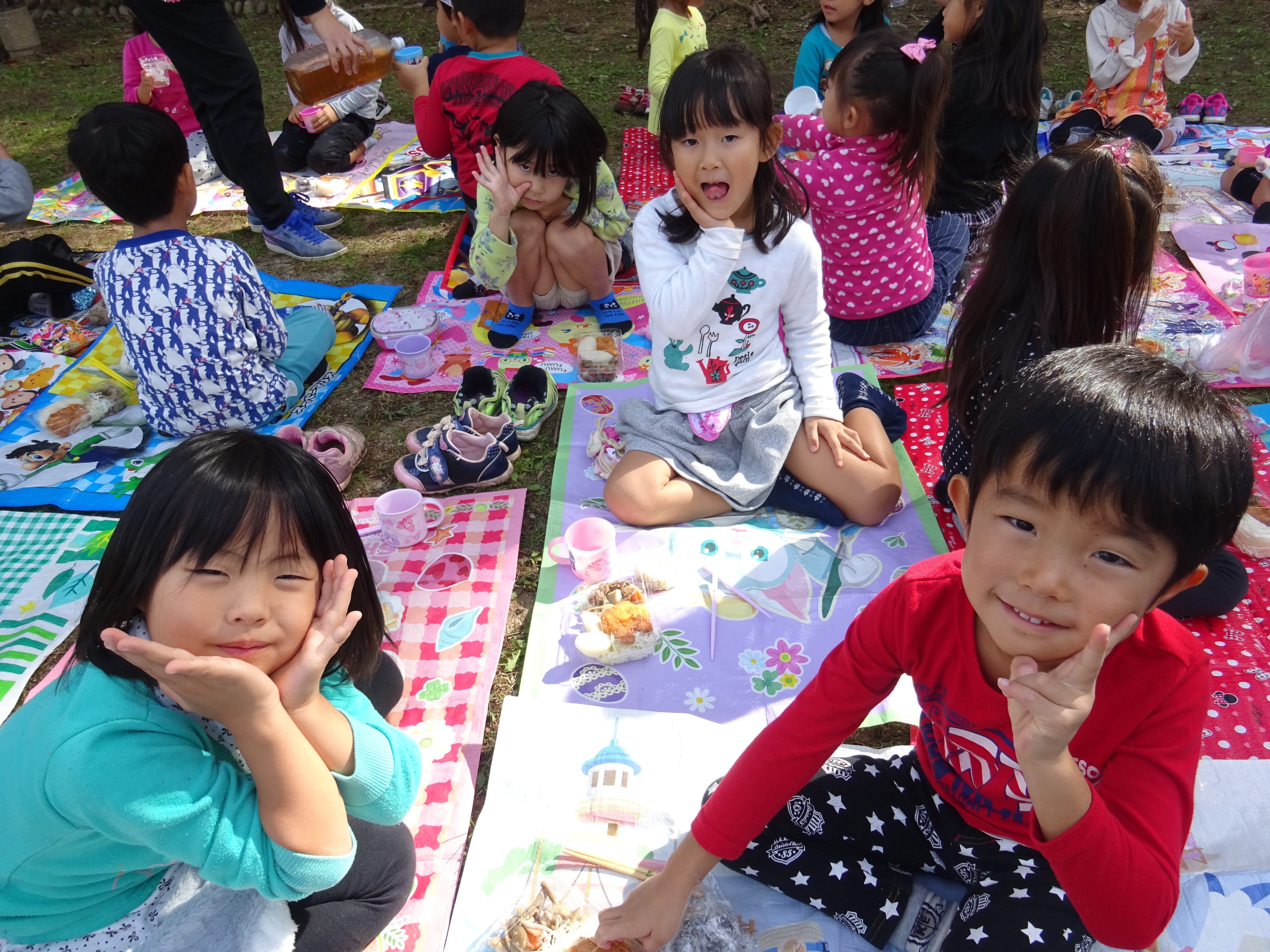 金山遠足☆たいよう組・つき組
