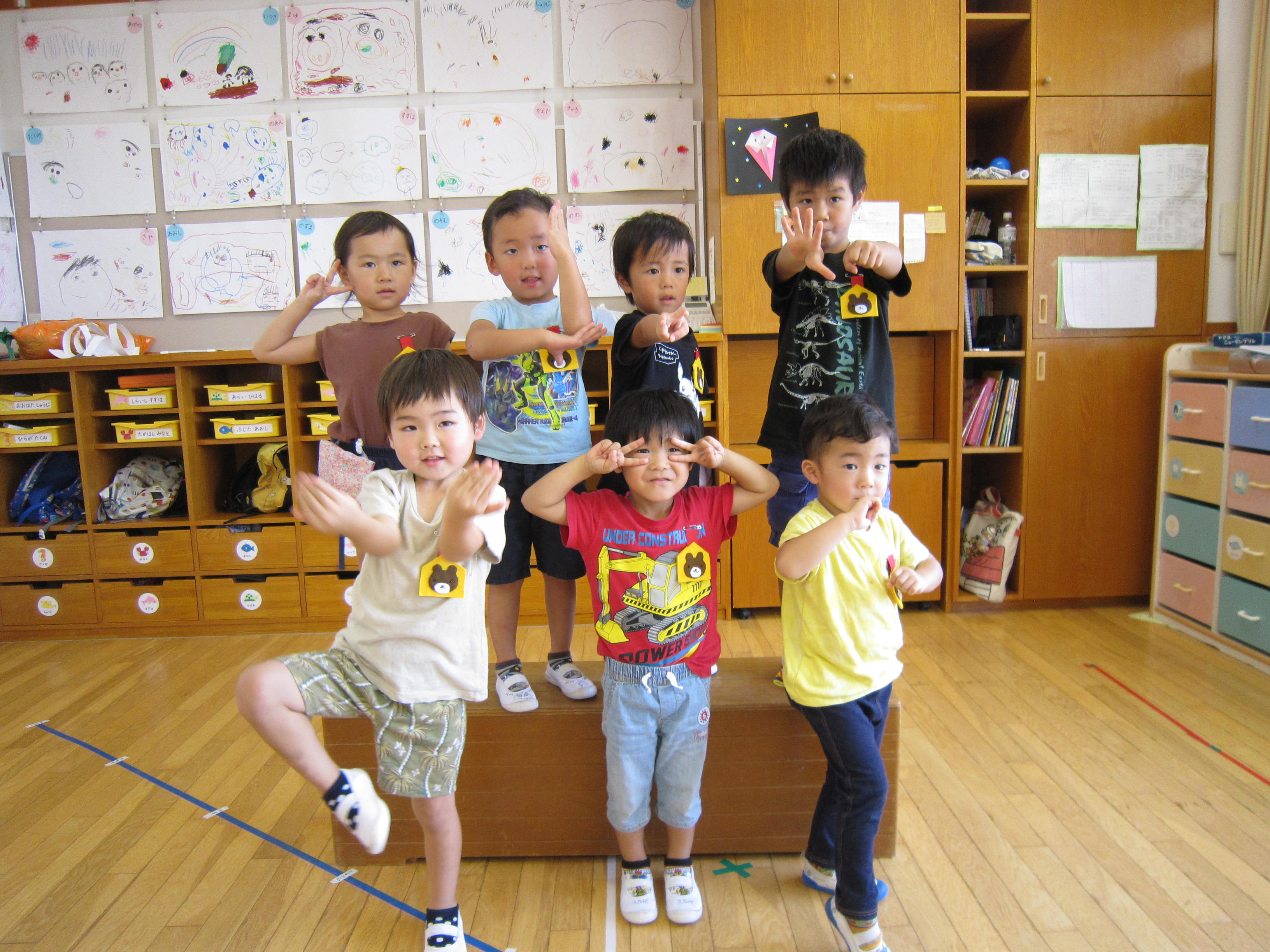 ★８，９月生まれ誕生会★かぜ・つき・たいよう
