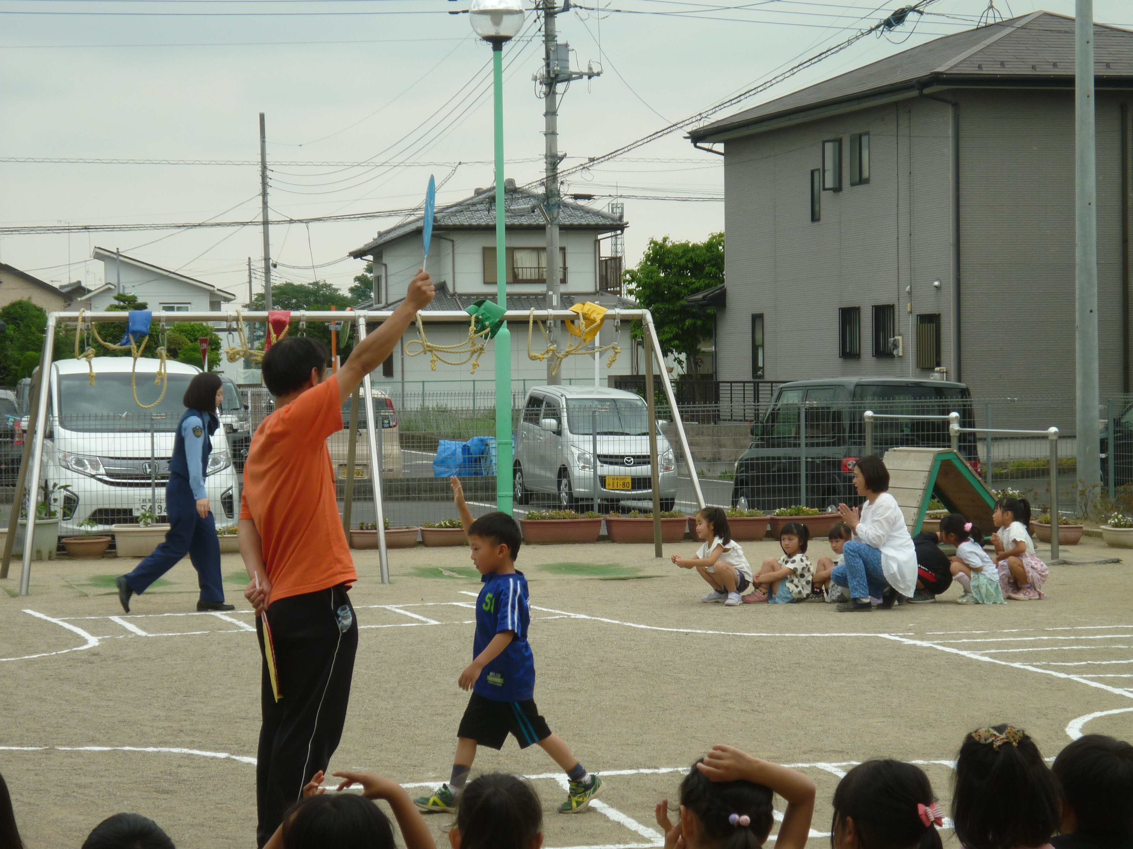 交通安全教室☆たいよう・つき・かぜ組